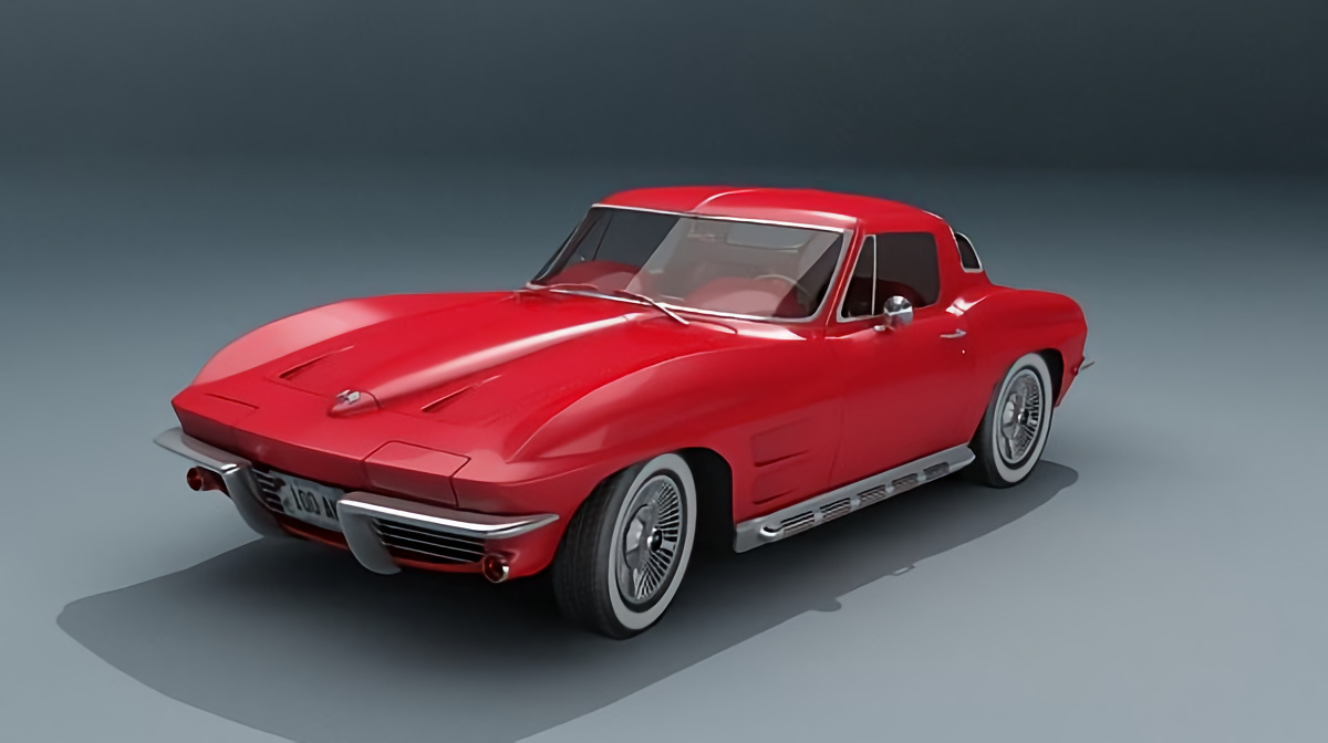 Corvette Generations/C2/C2 1964 Red Stingray 01.jpg